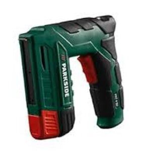 Parkside Green and Black Cordless Staple Gun